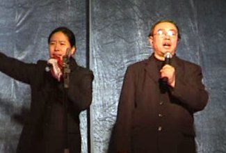 Pastors Yang Rongli and Wang Xiaoguang
